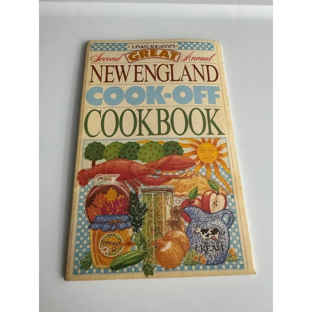 Yankee New England‎ Cook-Off Cookbook 1988 Booklet Recipes Ephemera